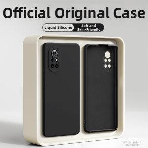 imobile | New Liquid Silicone Full Coverage Anti-drop Phone Case for Huawei Nova 8 Series