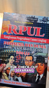 Buku RPUL Lengkap Edisi Terbaru Bergambar Berwarna Untuk SD Kelas 4 5 6 Rangkuman Pengetahuan Umum