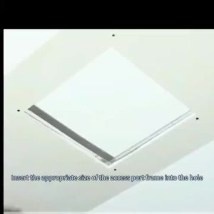 【24h Ship】（COD）Heavy duty powder-coated metal white aluminum alloy ceiling piping wall new design