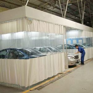 Curtain Chống Thấm Nước Cho Cửa Hàng Rửa Xe Phòng Làm Đẹp Ô Tô Chống Bụi Chống Ánh Sáng Chớp Thân Thiện Với Môi Trường Thương Hiệu Woofeel