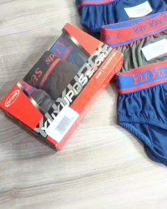 CD Pria Dewasa YUYUPAS Karet Lebar | Celana Dalam Pria Box | Bahan Adem Dan Lembut