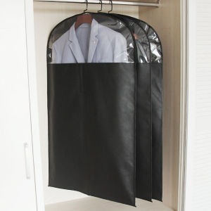 New Japanese Style Non-Woven Fabric Dust Cover & Breathable Storage Bag for Coat Wardrobe