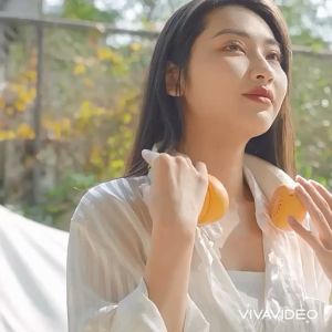 Quạt đeo cổ không cánh tích điện 3 chế độ gió tiêu chuẩn quạt tích điện đeo cổ điều điều hòa cho mọi lứa tuổi