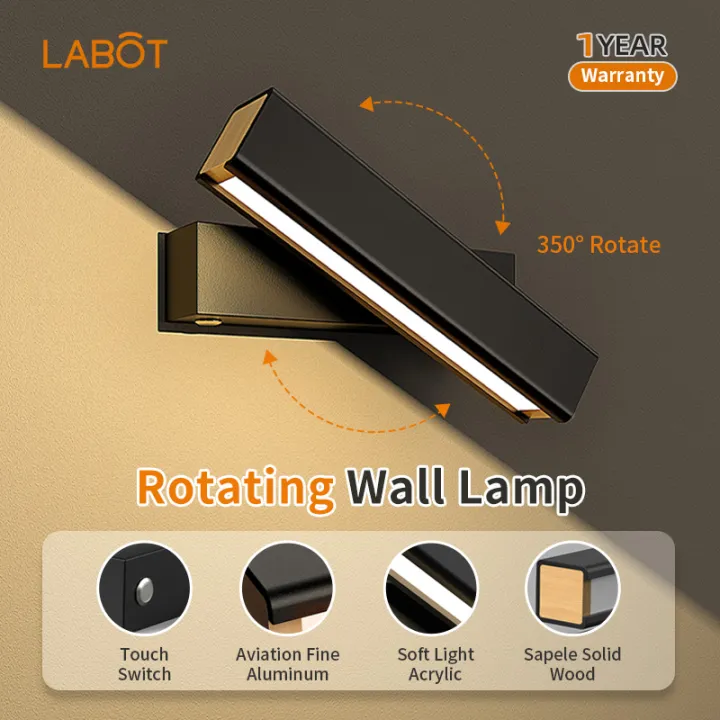 Cao Cấp Bắc Âu Đèn đầu giường Xoay đèn ban đêm Morden Tối Giản gắn bề ...