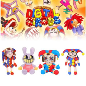 Bandai | *Hot The Amazing Digital Plush Toys Amazing Circus Clown Rabbit Plush Dolls Periphery Stuffed Toys Kids Adults Gift