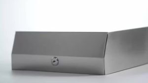 Large Capacity Black/Silver Paper Towel Stainless Steel Anti-theft Tissue Towel Wall Hanging Dust-proof Toilet Paper