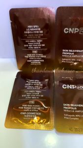 NEW Cnp Rx Serum Tinh Chất Keo Ong Dưỡng Trắng Căng Bóng Skin Rejuvenating Propolis Miracle Ampule Serum 1Ml