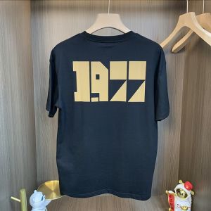 Áo Thun Cotton Tay Ngắn Mùa Hè 2025 Dành Cho Nam Áo Thun in Họa Tiết Thời Trang Dáng Ôm Vừa Vặn Chất Liệu Cotton Thoáng Khí