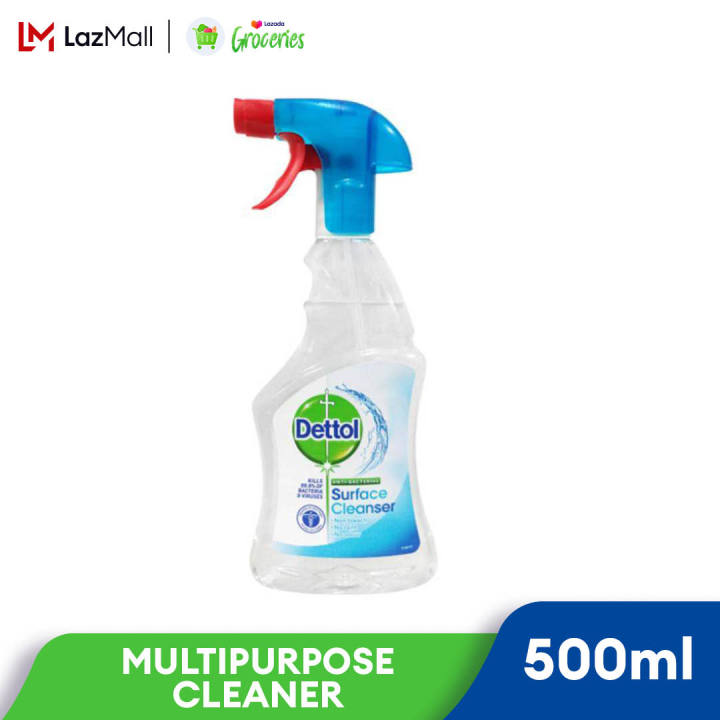 Dettol Trigger Spray Antibacterial Surface Cleanser 500m Lazada