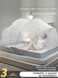 Yuzhaolin | Foldable Easy-to-Install Bedroom Baby Child Mosquito Net