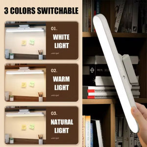 LED Makeup Lamp Table Light Magnetic Mirror Light USB Rechargeable Modern LED Desk Lamp Studying Working Energy Efficient Ligh