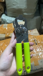 HATAYASHOP - Pembuka Kaleng Manual Pembuka Tutup Botol 2 in 1 - Kuat Anti Slip dan Anti Patah