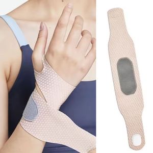 INEOO 1Pcs Ultra-Thin Wrist Brace Support for Carpal Tunnel Pain Relief Arthritis Tendonitis Elastic Wrist Wraps Right and Left Hands