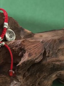 SHISHANGMEIDI | Couples Red Rope Charm Bracelet Handmade Cross Buckle