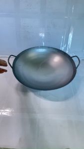 Chảo thép carbon 40cm/45cm/50cm | dùng cho nhà hàng quán ăn gia đình... Chảo Thép Carbon Không Dính 40Cm 45Cm 50Cm Chảo Cho Bếp Điện Và Halogen - Lazada