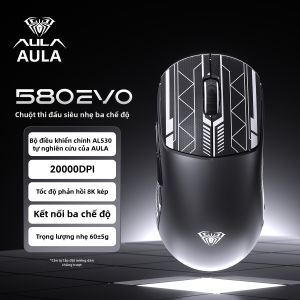 AULA | Chuột Chơi Game Không Dây Bluetooth Hiệu Suất Cao Nhẹ Có Thể Sạc Lại