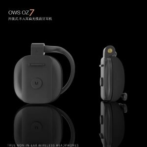 DISOUR หูฟังไร้สาย Bluetooth 5.4 พร้อมที่เกี่ยวหู OWS หูฟังตัดเสียงรบกวนแบบเปิดหู หูฟังแฮนด์ฟรีสำหรับคุยโทรศัพท์ เล่นเกม/ฟังเพลง โหมดคู่ หูฟังกันน้ำสำหรับเล่นกีฬา