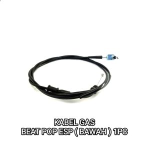 Kabel Gas Beat New Pop eSP (Bawah) - Cable Cabel Tali Seling Kawat Throttle Iner Gas Honda Beat Street New