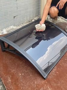 GALAXY กันสาด กันสาดหน้าต่าง กันสาดบังแดดฝน 60 100/100 150ซม ขายึดเหล็กพลาสติก+กระดานความทนทาน PC(กันสาดสำเร็จ กัดสาดบ้าน หลังคากันสาด กัน สาด โพลีคาร์บอเนต หลังคากันแดดฝน กันสาดโพลี100 150 โพลีคาร์บอเนต กันสาดหน้าบ้าน กันสาดบ้าน หลังคาสำเร็จ)