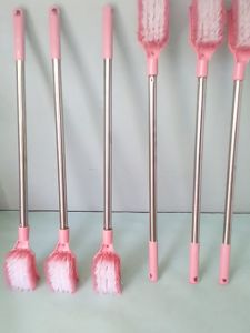 Sikat WC plastik segi tangkai  / Chuji / Plastik