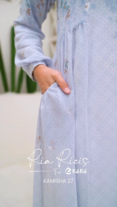 TERMURAH DRESS KAMISHA 27 BY KEKE COCOK UNTUK KAJIAN & KONDANGAN ELEGANT TERBARU