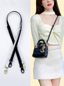 emi Mini Three-Compartment Bag Strap Replacement Leather Crossbody Shoulder Bag Accessories Genuine Leather Strap