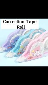Tipe-X / Correction Tape Roll Karakter Pita Koreksi Gulungan Tidak Mudah Robek Tipex Kertas Penghapus Tulisan Pulpen Perlengkapan