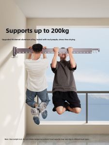 BIREN | Foldable Invisible Wall-Mounted Extendable Clothes Drying Rack