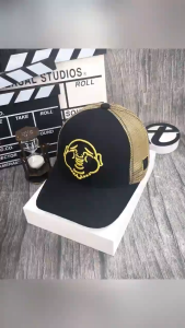 Nón kết mũ lưỡi trai Mặt Ông Địa phối vải kaki form đẹp thời trang đường phố