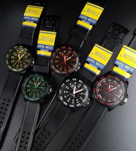 นาฬิกาข้อมือชาย Aopol [ โอปอ ] แบรนด์แท้ สายยาง รุ่นฮิต