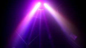 Moving Spider Beam Spider Lights: Lampu Panggung Full Color RGBW 9x3W 4in1 Triangle LED Beam Disco Light Moving Head Light Bar Disco Club Party Event Dancing Konser Wedding MOOISHC