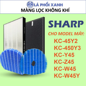 Màng lọc không khí sharp KC-W45 Y45 Z45 45Y2 450Y3 W45Y Màng lọc hepa màng  bù ẩm màng lọc than hoạt tính