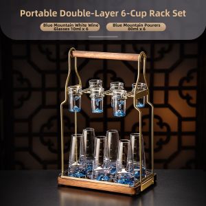 BOANG | Crystal Glass Sipping Wine Cup Set Wine Dispenser