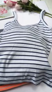 ÁO THUN NỮ HAI DÂY SỌC KẺ chất thun cotton mặc nhà [38kg-65kg]CÓ SIZE ĐẠI [Shop 02]