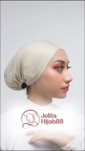 (50Rb Isi 11) Ciput Tali Kaos Rayon / Ciput Arab / Ciput Inner Kaos Premium - Warna Lengkap