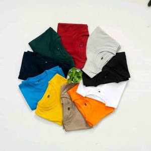 Kaos Polos Tangan Pendek Cotton Combed 30s S-XL (Pria & Wanita)