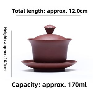 CANGHUTIANXIA | Non-Scald Tea Cup Set Lotus Tea Bowl