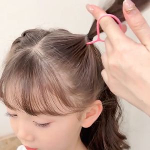 4pcs/Set Professional Hair Styling Tool Braiding Twist Bun Maker Headband Ponytail Tool Set Ponytail Styling Accessories