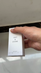 SALT & STONE NEROLI & BASIL BLACK ROSE & OUD Mini Bergamot & Hinoki Natural Deodorant Stick 75ml