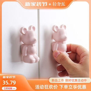 New Style Cute Animal Daughter Room Cabinet Door Handle Accessible Luxury Girl Bedroom Cabinet Drawer Open-Mounted Single Hole Small Handle
