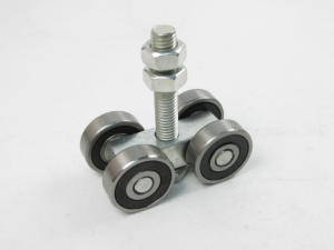 2pcs M12 Heavy-Duty Sliding Door Hanging Wheel Industrial Warehouse Plant Sliding Doors Orbital Track Bearing 300-400KG