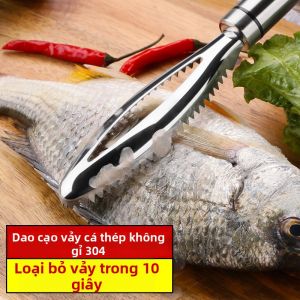 Công Cụ Gỡ Vảy Cá Bằng Tay Inox