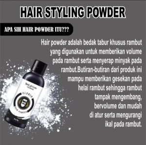 Elorin Hair Powder Serbuk Hair Powder Pria 60ml/10gr