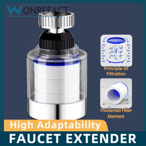 Faucet Splash Filter Kitchen Rotatable Splash-Proof Tap Bubbler Extender Adapter Faucet Purifier Sprayer Head Shower Head Diffuser Spray