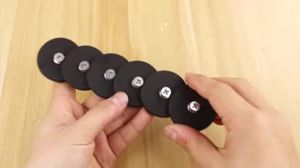 Nam Châm Bọc Cao Su STP43 Có Ren Trong M4 Dùng Cho Đèn Làm Việc Ăng-ten Gương Chiếu Hậu & Dụng Cụ Sửa Chữa Phần Cứng Gói Nhiều Món
