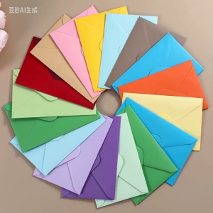 🇸🇬 ReadyStock - 10Pcs Blank Mini Paper Envelopes Small Pocket Envelope for Wedding Party Invitation Greeting Thank You Cards Gift Note Message Card DIY Craft Stationery