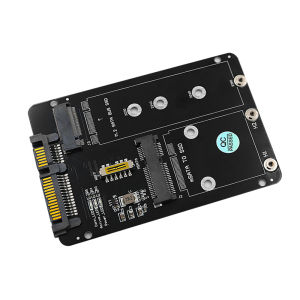 M2 PCI SSD Converter Riser Card M.2 NGFF Msata SSD To SATA 3.0 Adapter For PC Laptop Add On Card up to 6Gps
