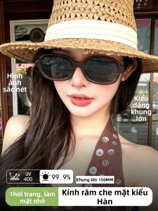 GUANGYE | Kính Chống Tia UV Thời Trang Dành Cho Khuôn Mặt Tròn Mặt Nhỏ