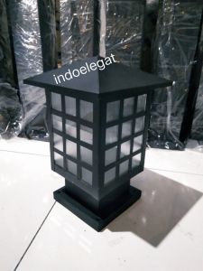 lampu hias taman minimalis lampu pilar pagar hiasan &  dekorasi  penerangan  outdoor lampu taman