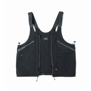MADEN | American Retro Multi-Pocket Sleeveless Utility Vest